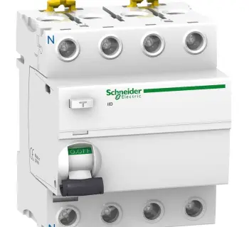 Schneider fire protection relay