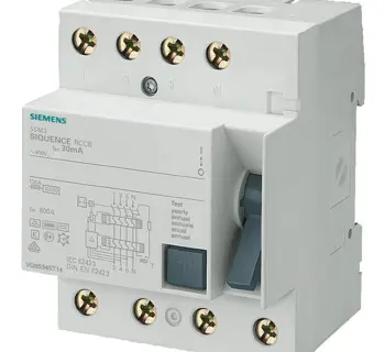 Siemens Electric Fire Protection Relay