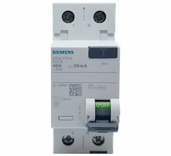 Siemens residual current relay